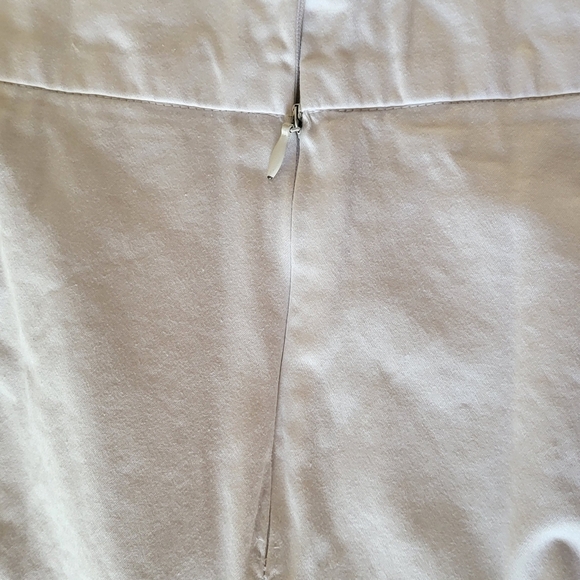 Calvin Klein White Ruched Mini Pencil Skirt - Picture 7 of 10